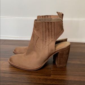 Open Heel Booties